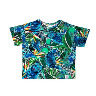 Tiger In The Jungle T-Shirt Hedwi