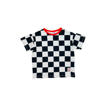 T-shirt Hedwi Checker