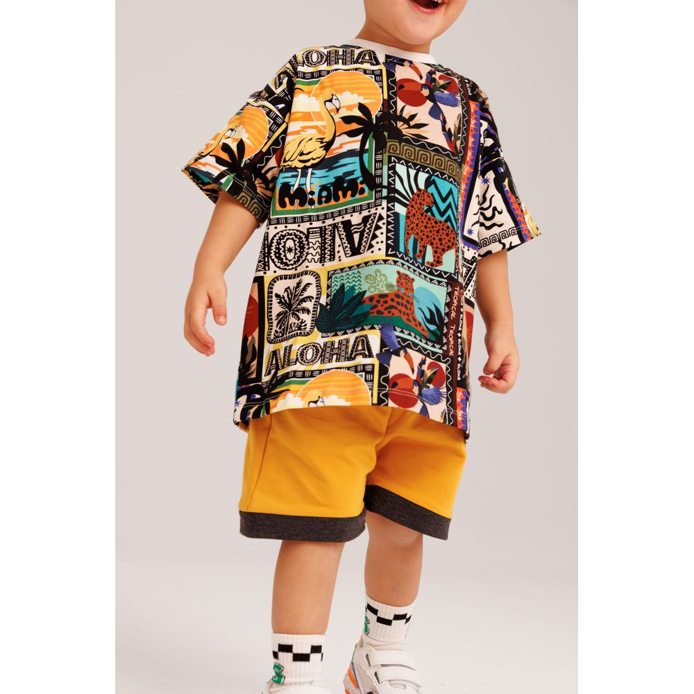 T-shirt Hedwi Patchwork