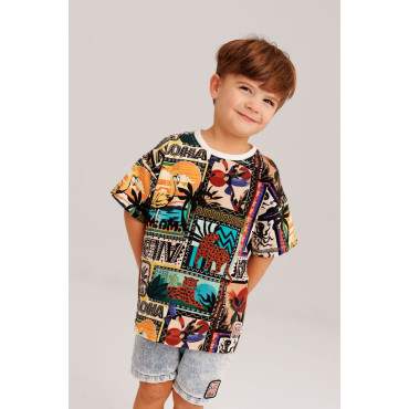 Patchwork Hedwi T-Shirt