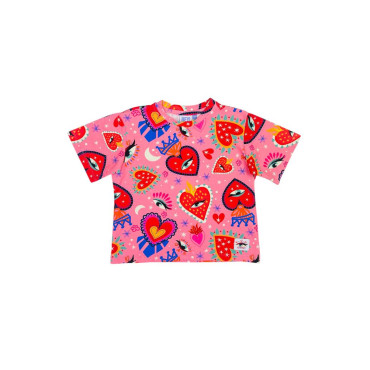 T-shirt Holiday Disco Love Pink
