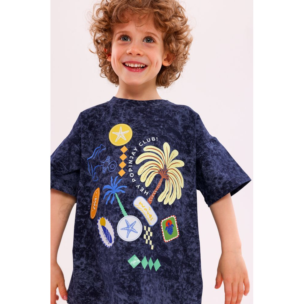 T-shirt Hedwi Navy Mar