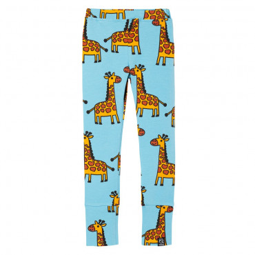 Leggings Blue Giraffe