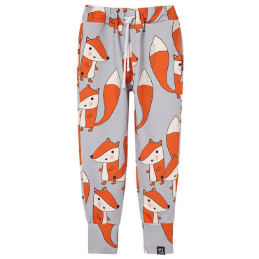 Pocket Pants Light Gray Foxes