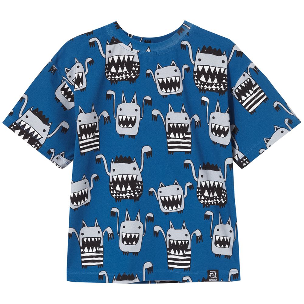 T-Shirt Blue Monsters