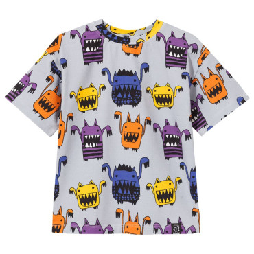 T-Shirt Gray Monsters