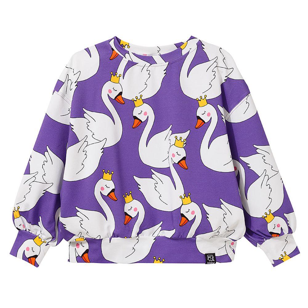 Sweatshirt Violet Foxes, Kukukid