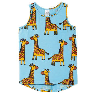 Tank-Top Blue Giraffe