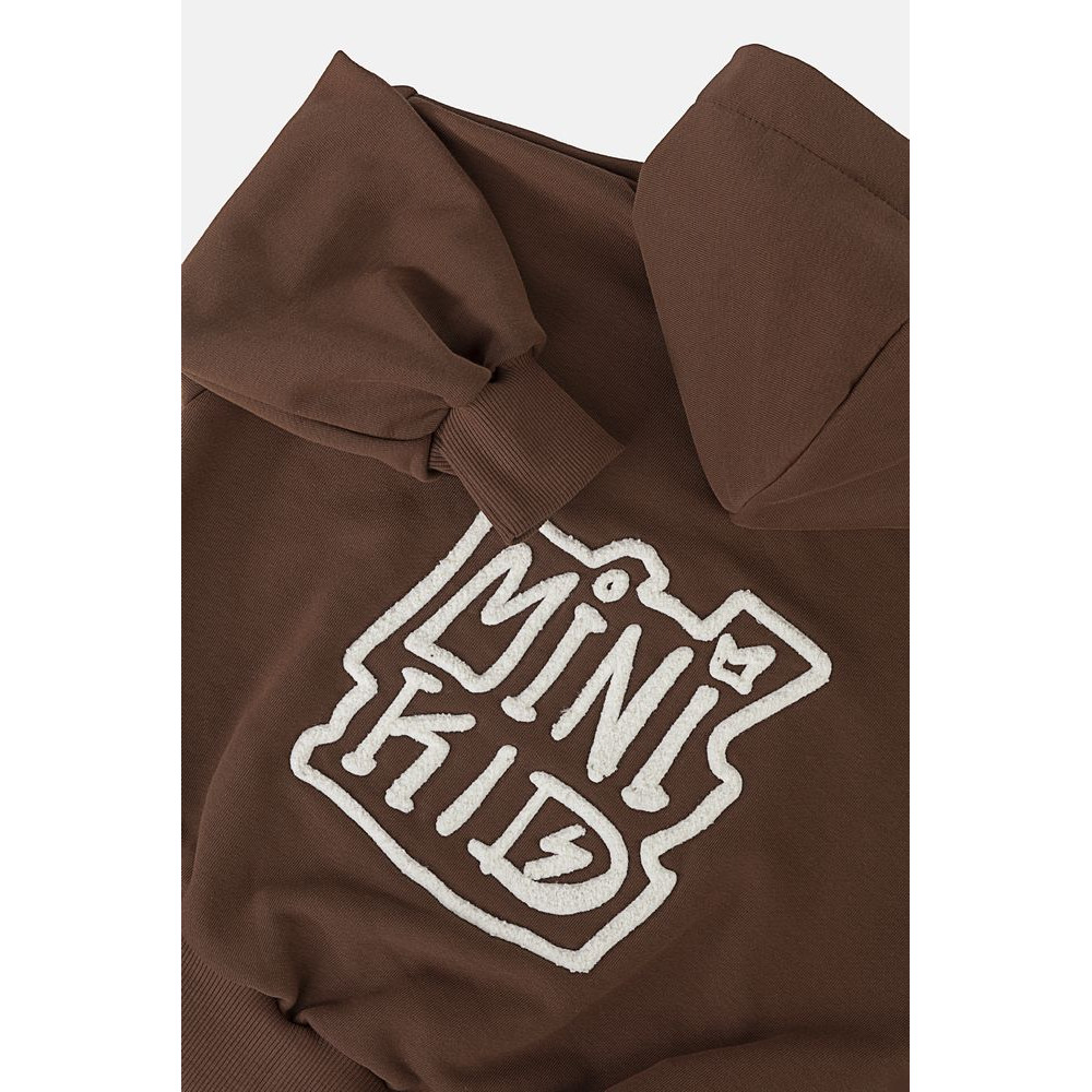 Bluza z kapturem zip chocolate