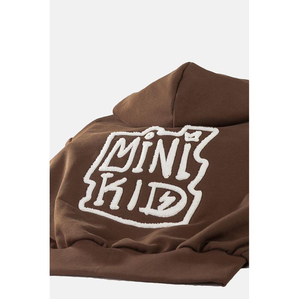 Bluza z kapturem zip chocolate