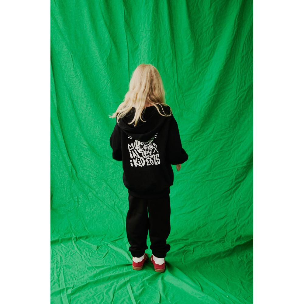 Skull Black Zip Hoodie