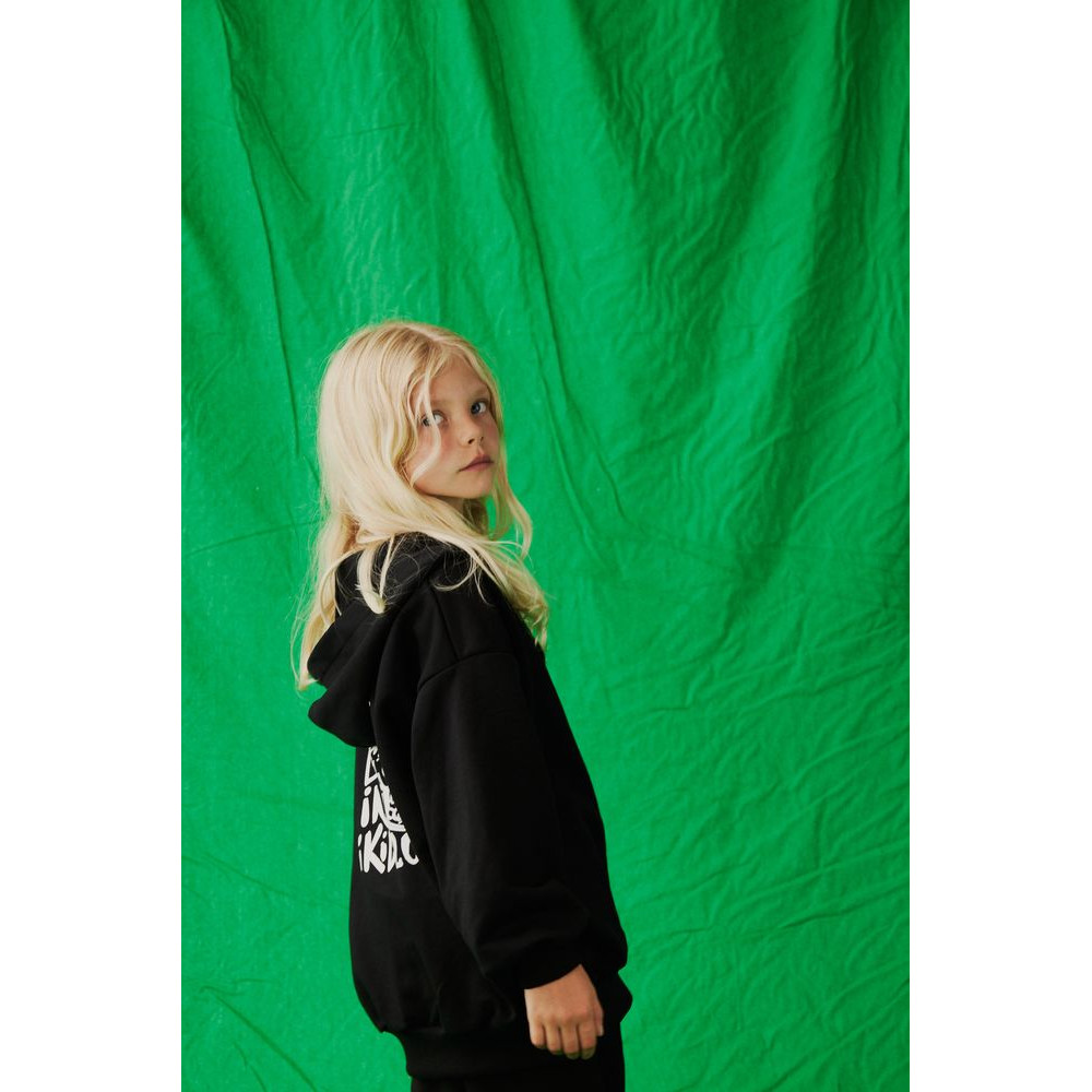 Skull Black Zip Hoodie