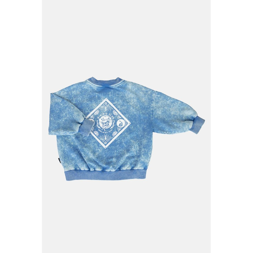 Bluza Acid Blue Skull
