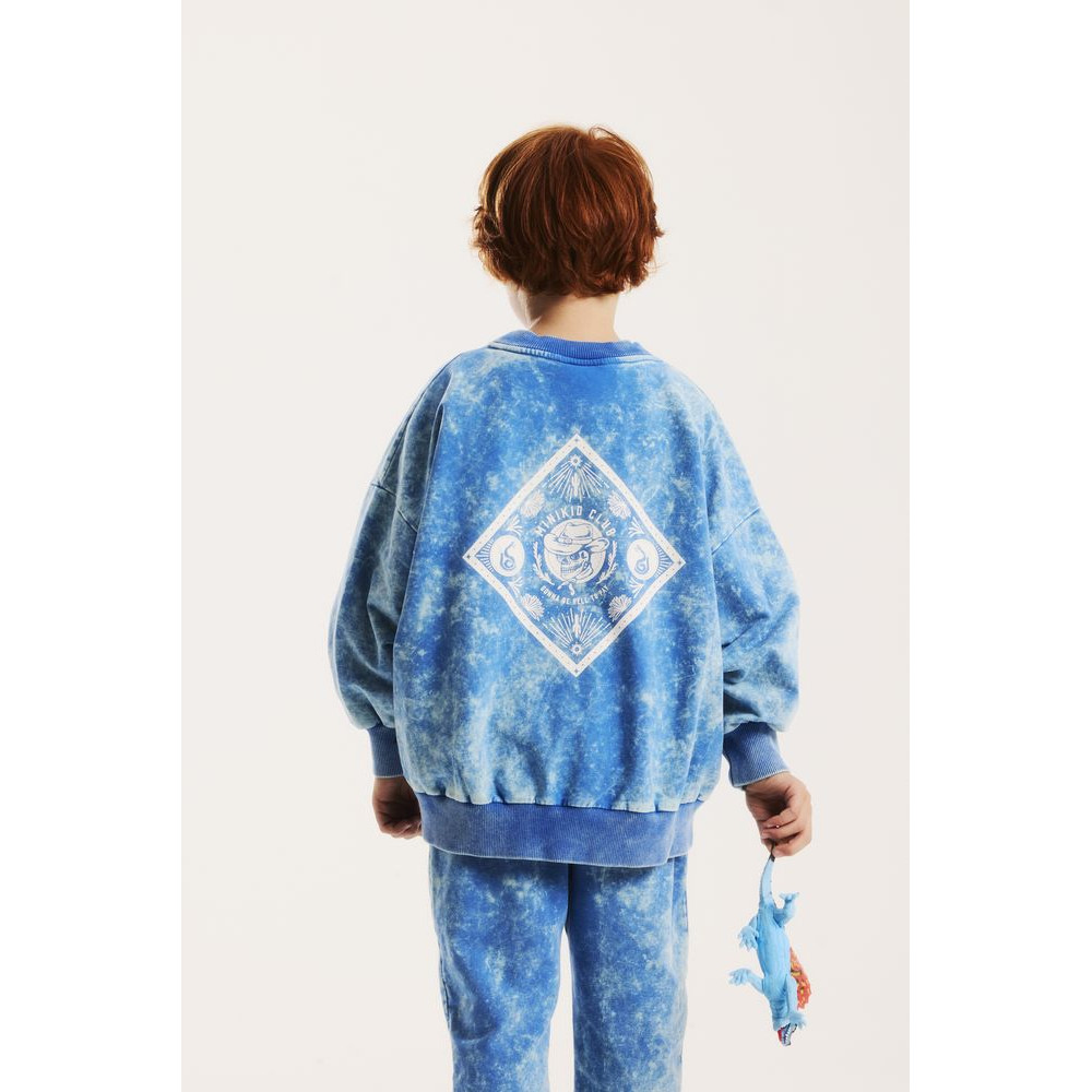 Bluza Acid Blue Skull