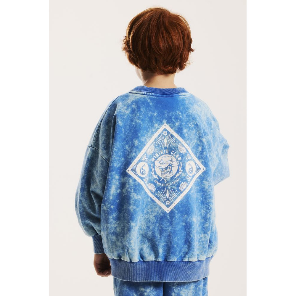 Bluza Acid Blue Skull