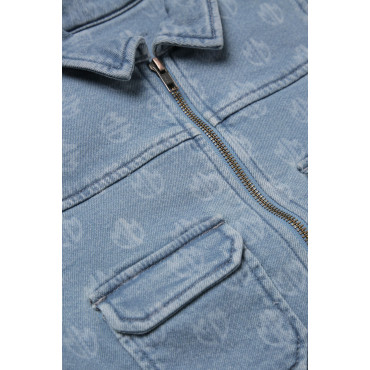 M Logo Jeans Jacket