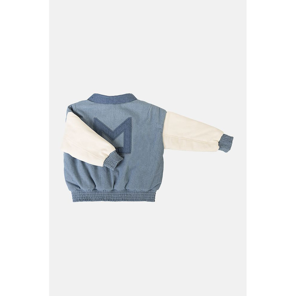 Denim Baseball Jacket