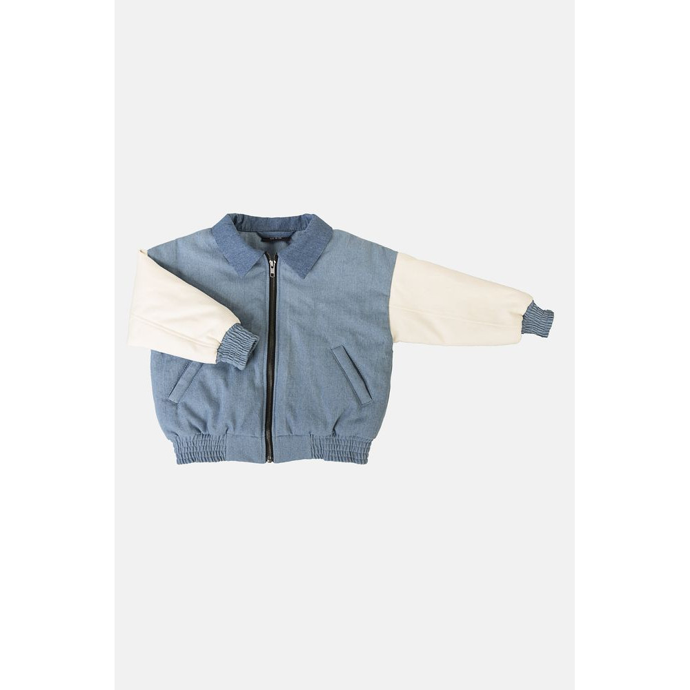 Denim Baseball Jacket