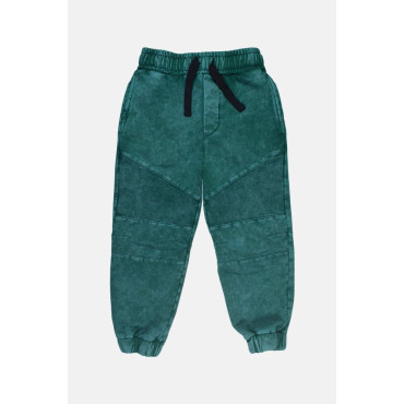 Vintage Green Panel Pants