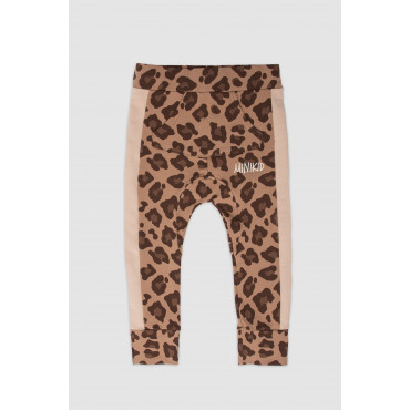 RELAXED LEOPARD JOGGERS