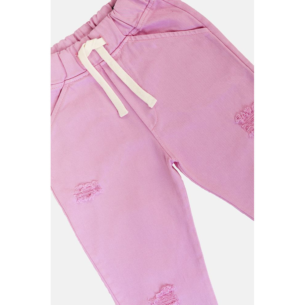 Spodnie Pink Denim Comfort Fit 