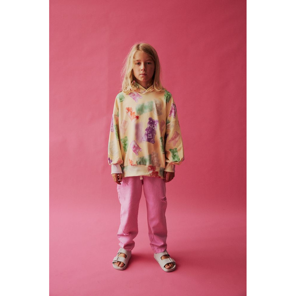 Spodnie Pink Denim Comfort Fit 