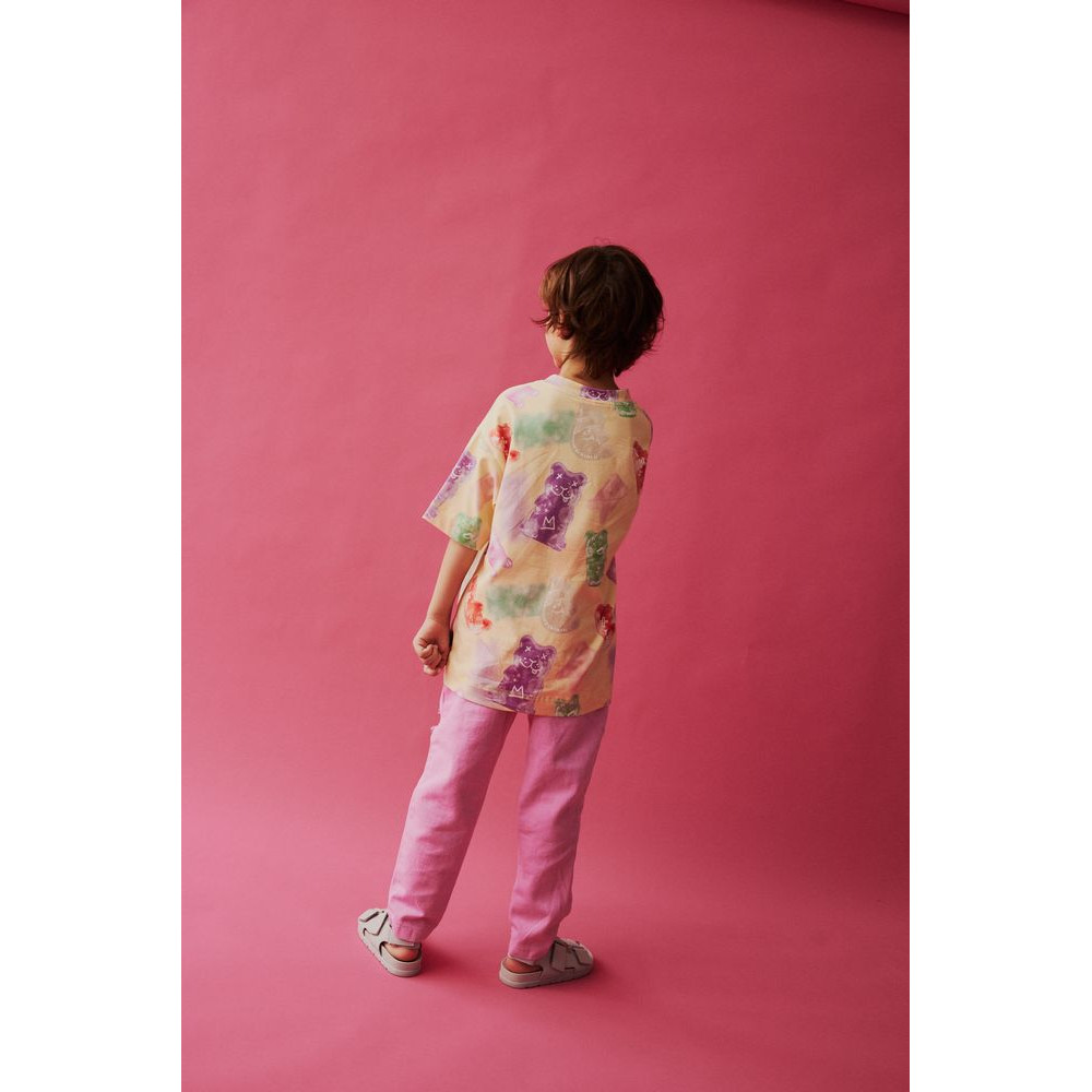 Spodnie Pink Denim Comfort Fit 