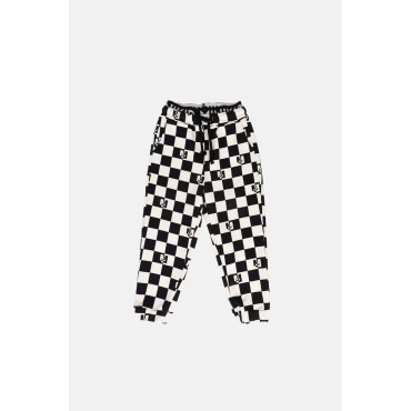 Spodnie Tape Checkered Black and White