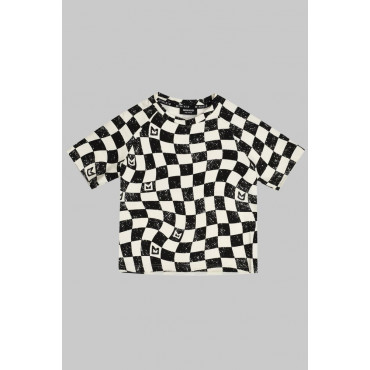 Checkered Oversized Tshirt