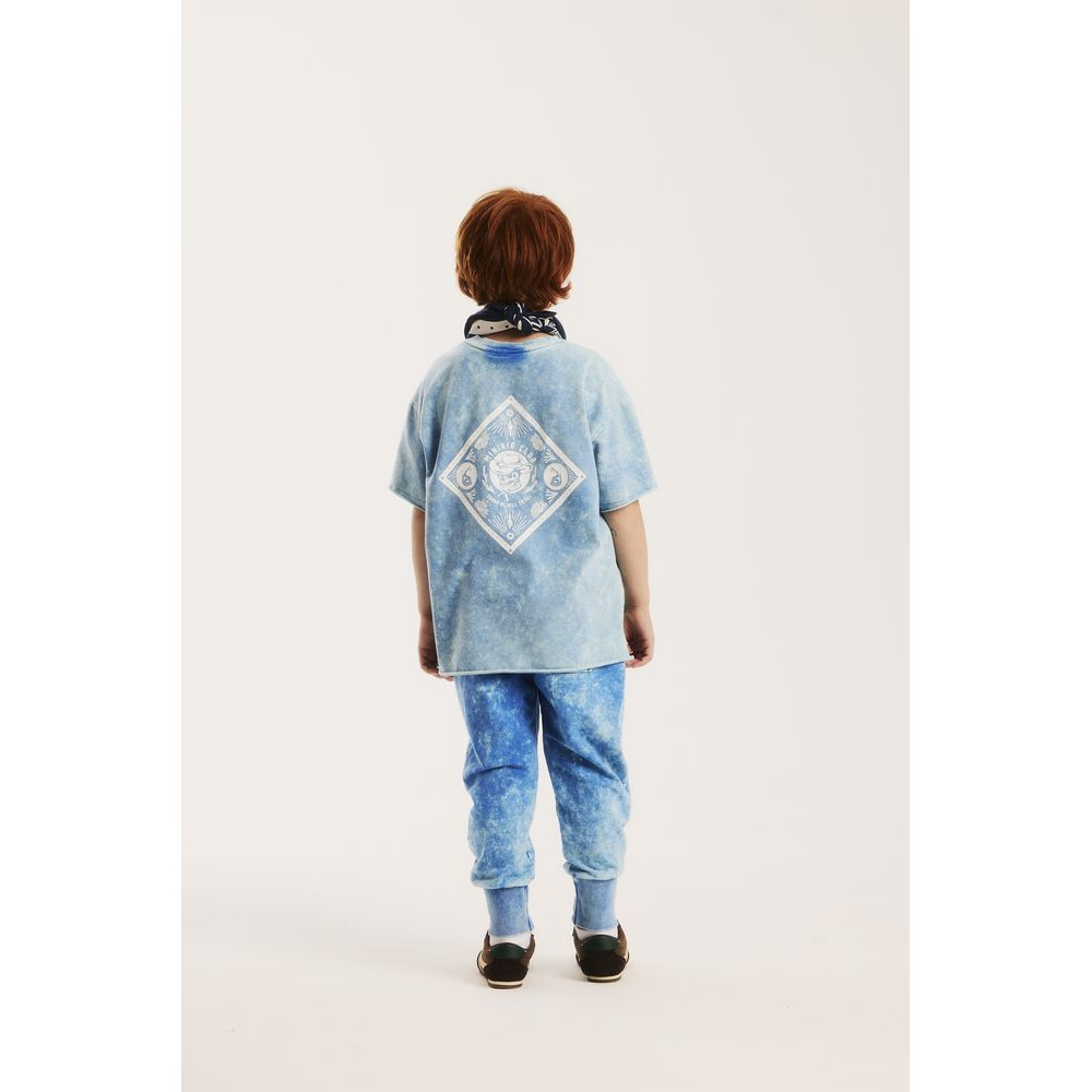 T-shirt Acid Blue Skull