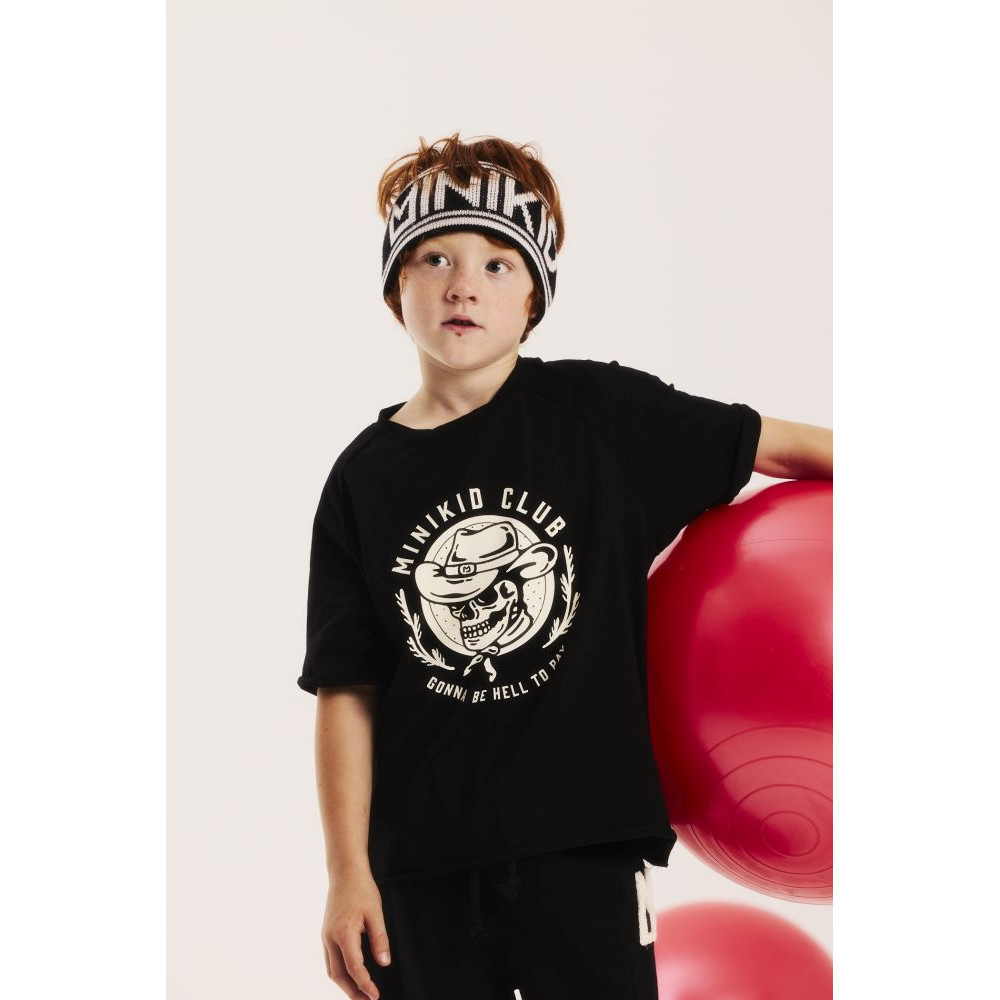 T-shirt Black Skull