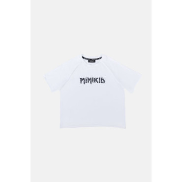 T-shirt Minikid White