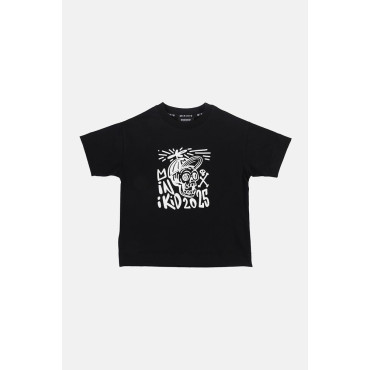 T-shirt Skull Black