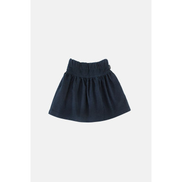 Dark Blue Denim Skirt