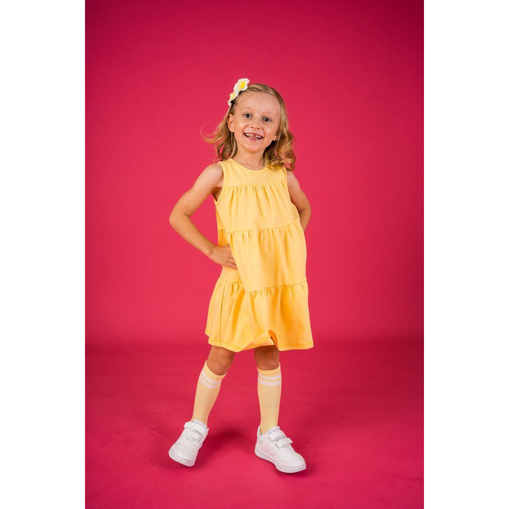 A-Line Yellow Dress