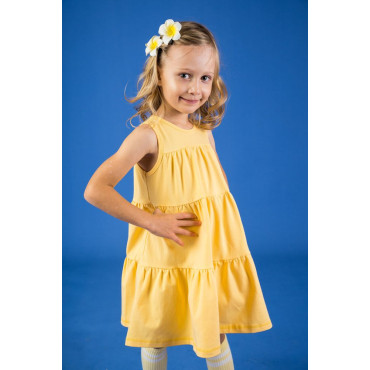 A-Line Yellow Dress