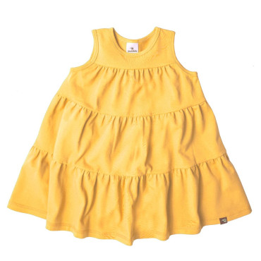 A-Line Yellow Dress