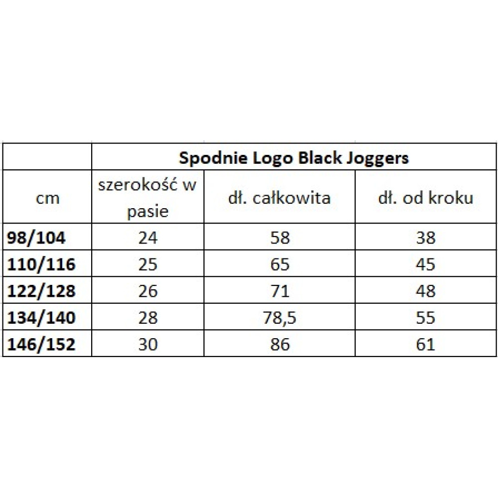 Black Logo Joggers