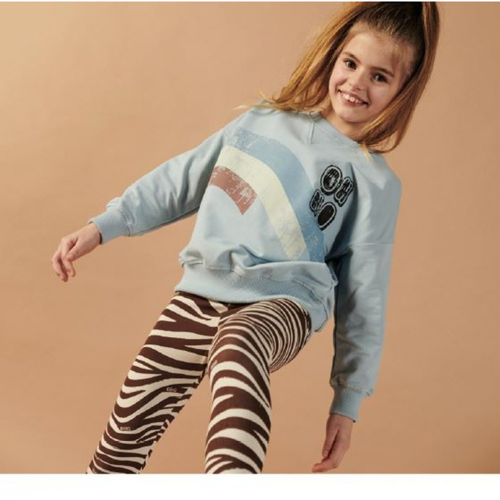 Zebra Brown Leggings