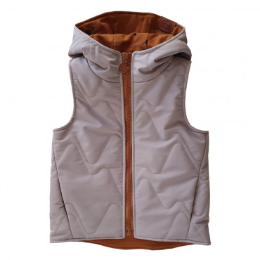 Quilted Vest Oatmeal