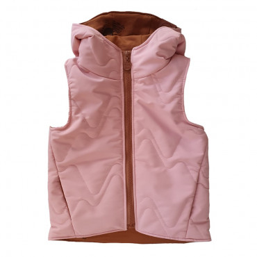 Quilted Vest Serenity Pink